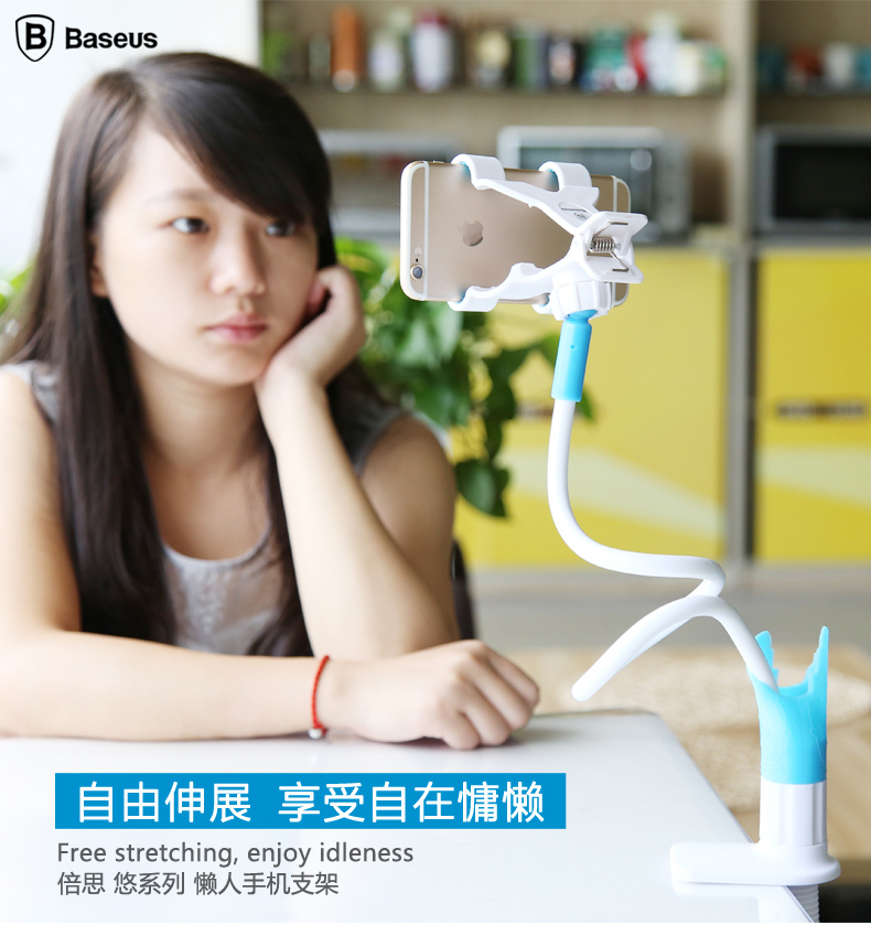 25元特惠价手机懒人支架 ipad mini倒放支架 床头通用版夹子手机架神器