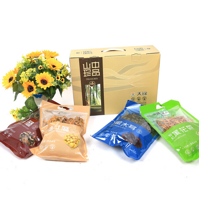 新品有机小山珍礼包600g东北黑龙江