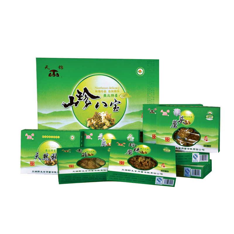 山珍八宝礼盒（8种）800g东北黑龙江天然