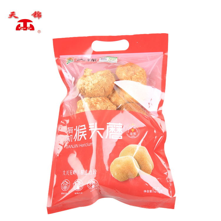 新品有机透明袋装猴头菇150g 东北特产食用菌菇干猴头菇批发