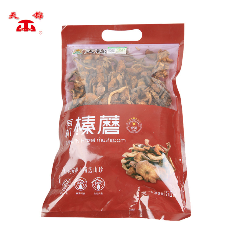 新品食用菌有机食品新品透明袋装榛蘑150g 厂家直销榛蘑批发