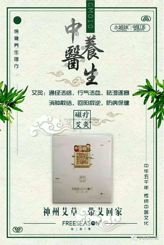 神洲艾草 磁疗艾灸 小姐妹 哪痛贴哪 一贴见效